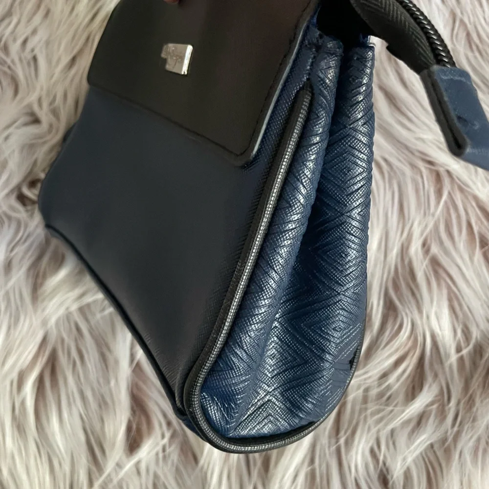 Salvatore Ferragamo Blue Makeup Bag - Picture 5 of 9